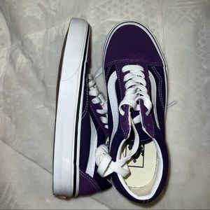 purple old skool vans